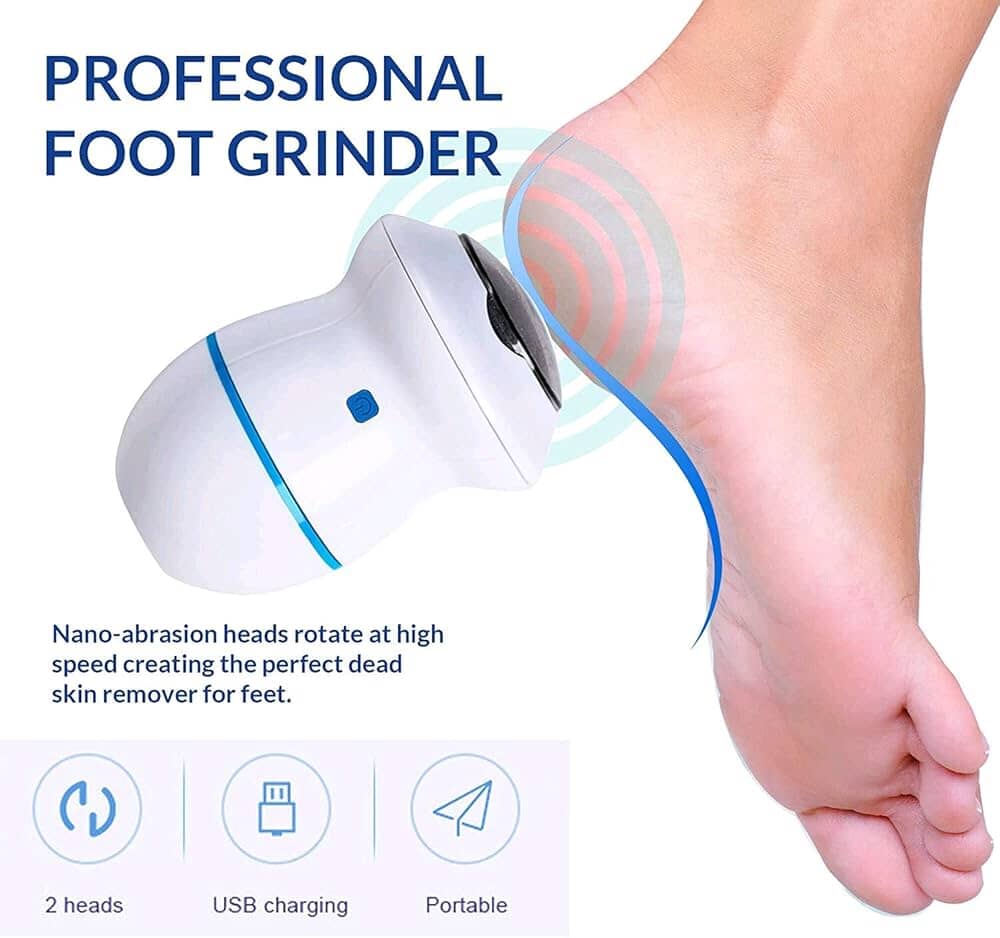 SmoothStep Electric Foot Callus Remover - Effortless Foot Care Brand New Asprda 