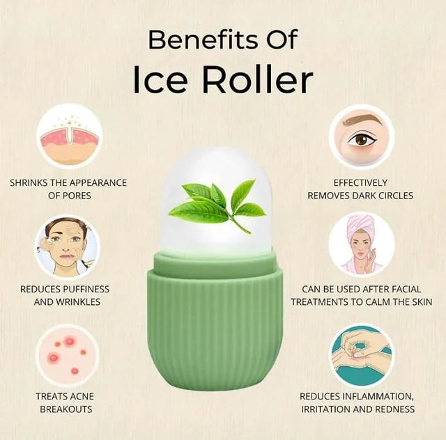 Glow Chiller: The Perfect Ice Cube Roller for Your Skin Brand New My Store 