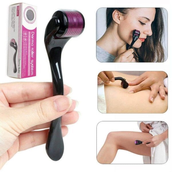 Derma Roller 0.5mm – Transform Your Hair & Skin Naturally! Brand New My Store 